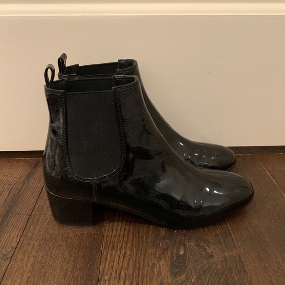 Black Patent Booties - Picture 6 of 7